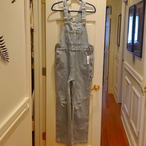 Denim overalls